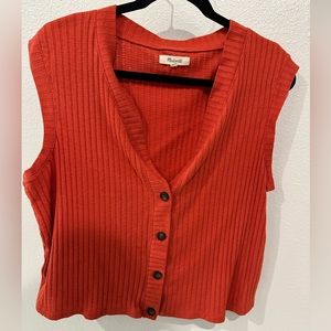 Madewell sweatervest